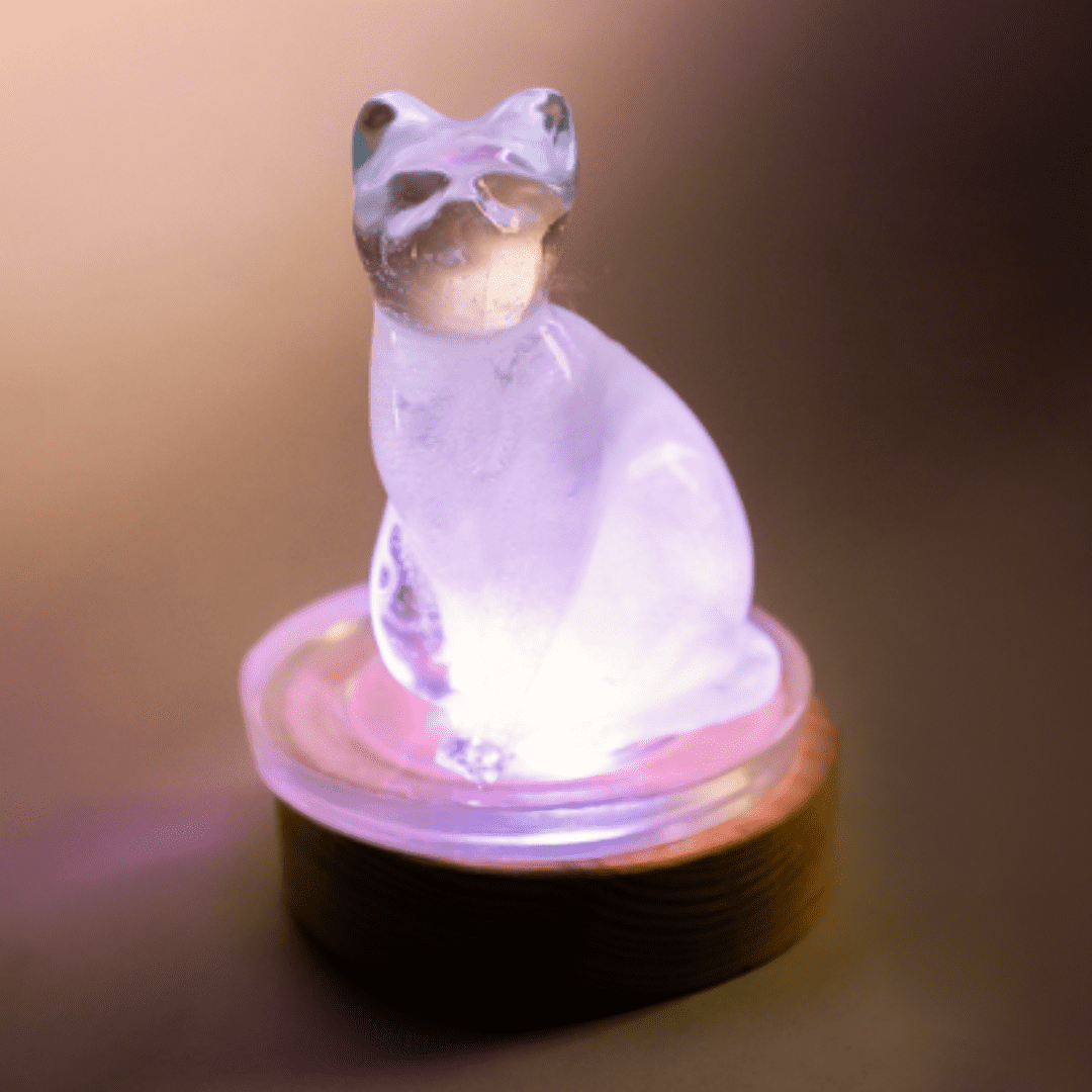 Custom Indie cat figurine